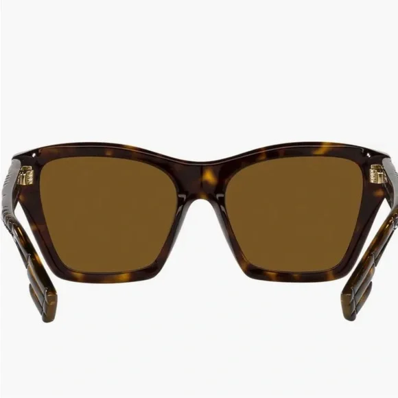 Burberry Brown Tortoise Sunglasses - Picture 6 of 7